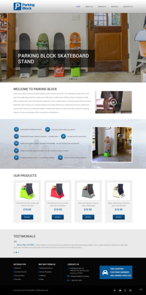 Web-Design von pb für Parking Block | Design: #7646231