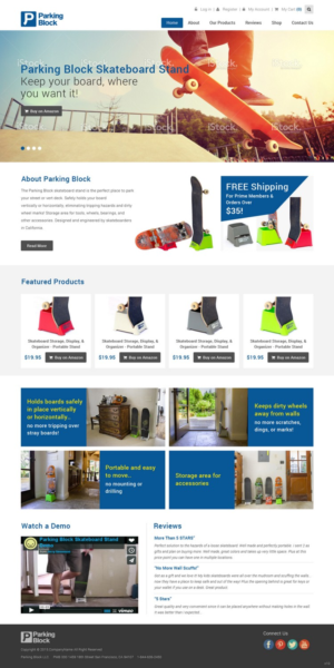 Web-Design von pb für Parking Block | Design: #7646232