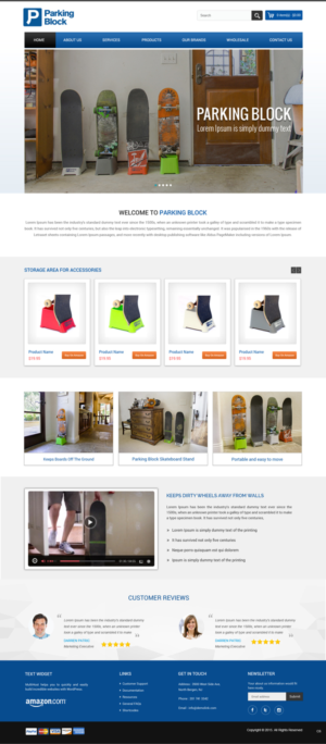 Web-Design von pb für Parking Block | Design: #7646236