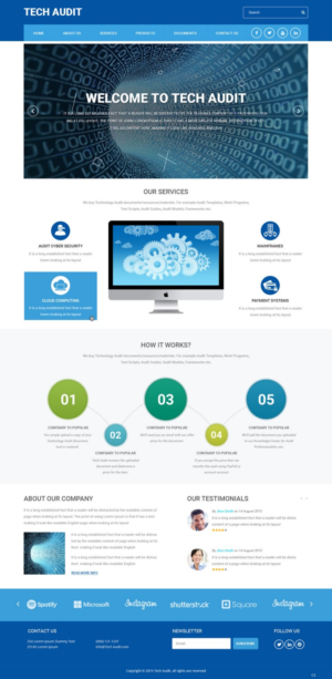 Web Design by pb for this project | Design: #7635803
