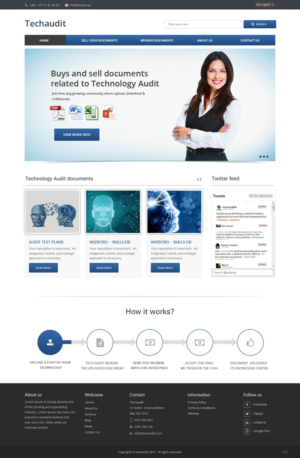 Web Design by pb for this project | Design: #7636594