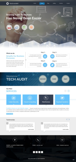 Web Design by pb for this project | Design: #7646321