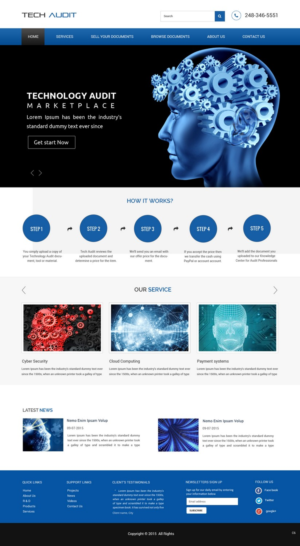 Web Design by pb for this project | Design: #7646328