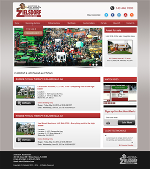 WordPress-Design von Creative X Designs für AuctionServices.com, Inc. | Design: #1909519