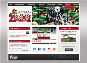 WordPress-Design von Creative X Designs für AuctionServices.com, Inc. | Design: #1914900
