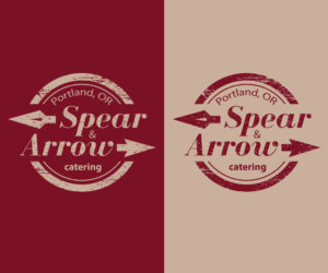 Logo Design by TeSee for Spear & Arrow Catering | Design: #7677489
