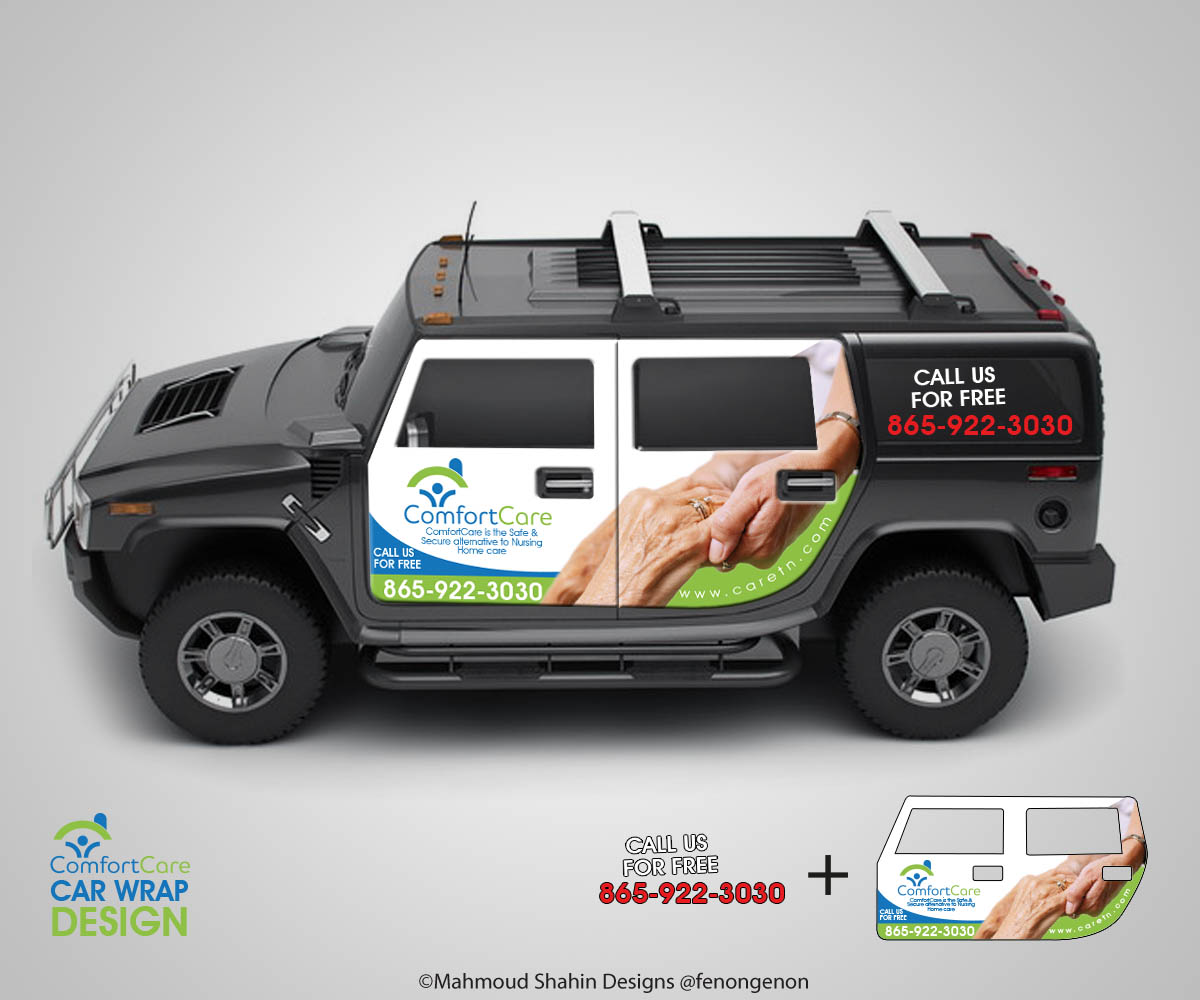 Signage Design by Mahmoud Shahin for Comfort Care | Design #1906170