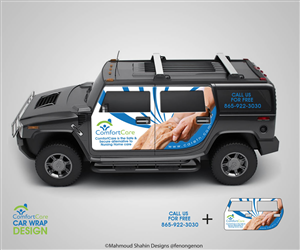Design de Panneau par Mahmoud Shahin pour Comfort Care | Design : #1906180