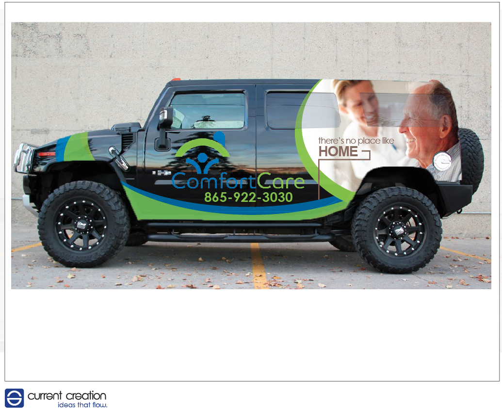 Signage Design by Current Creation for Comfort Care | Design #1903420