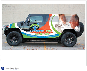 Signage Design by Current Creation for Comfort Care | Design: #1904460