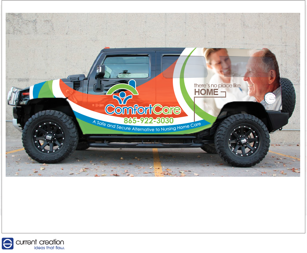 Signage Design by Current Creation for Comfort Care | Design #1904512