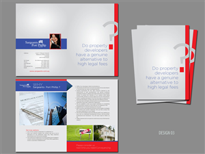 Diseño de Brochure por 610designs.com para Sargeants- Port Phillip | Diseño #395377