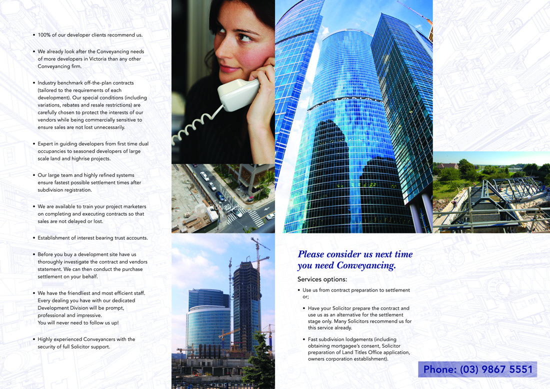 Brochure Design by peterdesign for Sargeants- Port Phillip | Design #387261