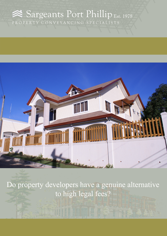 Brochure Design by Inspirational Design for Sargeants- Port Phillip | Design #385299