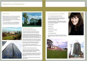 Brochure Design by Inspirational Design for Sargeants- Port Phillip | Design: #385300