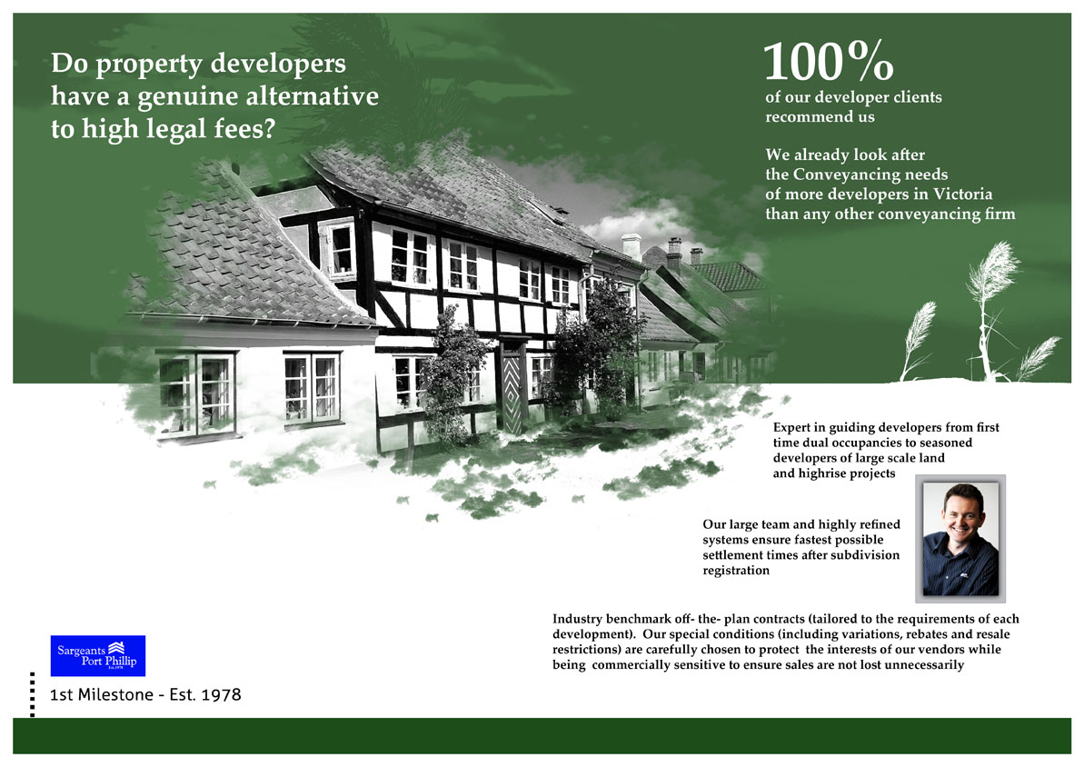 Brochure Design by Yohanes W for Sargeants- Port Phillip | Design #385833
