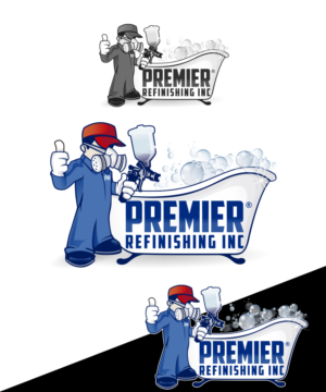 Logo Design by StudioD™ for Premier Refinishing Inc  | Design: #7650683