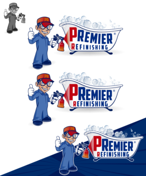 Logo Design by StudioD™ for Premier Refinishing Inc  | Design: #7667704