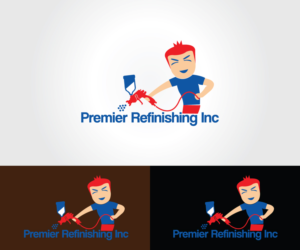 Logo Design by gfx.designstudio for Premier Refinishing Inc  | Design: #7712057