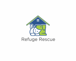 Refuge Rescue (the name & get across we rescue dogs & cats) | Logo Design by jtcreativity2213