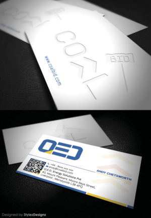 Visitenkarten-Design von Stylez Designz für dieses Projekt | Design: #7777370