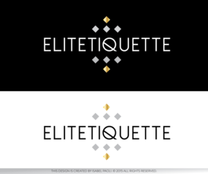 Logo-Design von isabel paoli für Elitetiquette, LLC | Design: #7627017
