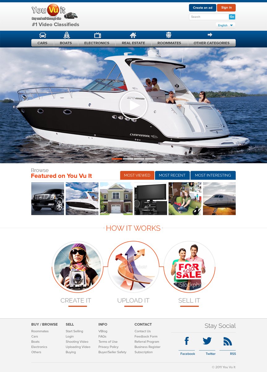 Diseño Web por Extantstudio para You Vu It.com Pty Ltd | Diseño #2195072