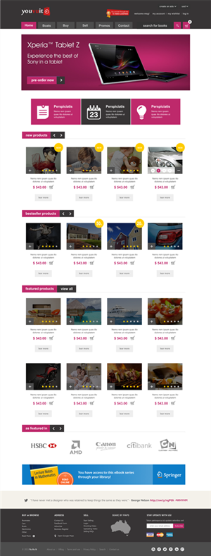 Diseño Web por Silverfox Studio para You Vu It.com Pty Ltd | Diseño: #2129237