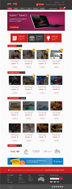 Diseño Web por Silverfox Studio para You Vu It.com Pty Ltd | Diseño: #2129455