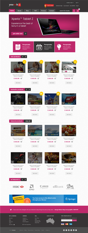 Diseño Web por Silverfox Studio para You Vu It.com Pty Ltd | Diseño: #2129458