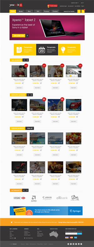 Diseño Web por Silverfox Studio para You Vu It.com Pty Ltd | Diseño: #2129459