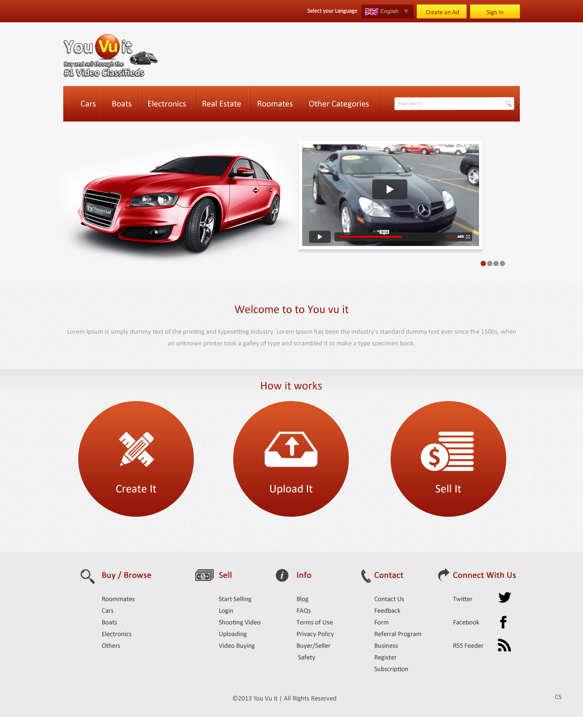 Web Design by pb for You Vu It.com Pty Ltd | Design #1937864