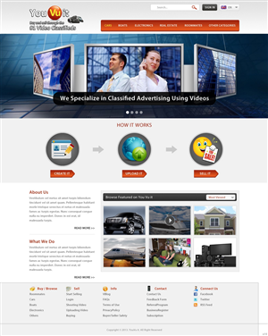 Web Design by pb for You Vu It.com Pty Ltd | Design: #1942493