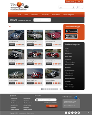 Web Design by pb for You Vu It.com Pty Ltd | Design: #2179867