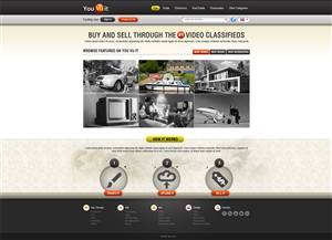 Web Design by Stevecreation for You Vu It.com Pty Ltd | Design #1902204