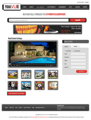 Web Design by jeckx2 for You Vu It.com Pty Ltd | Design: #1983945