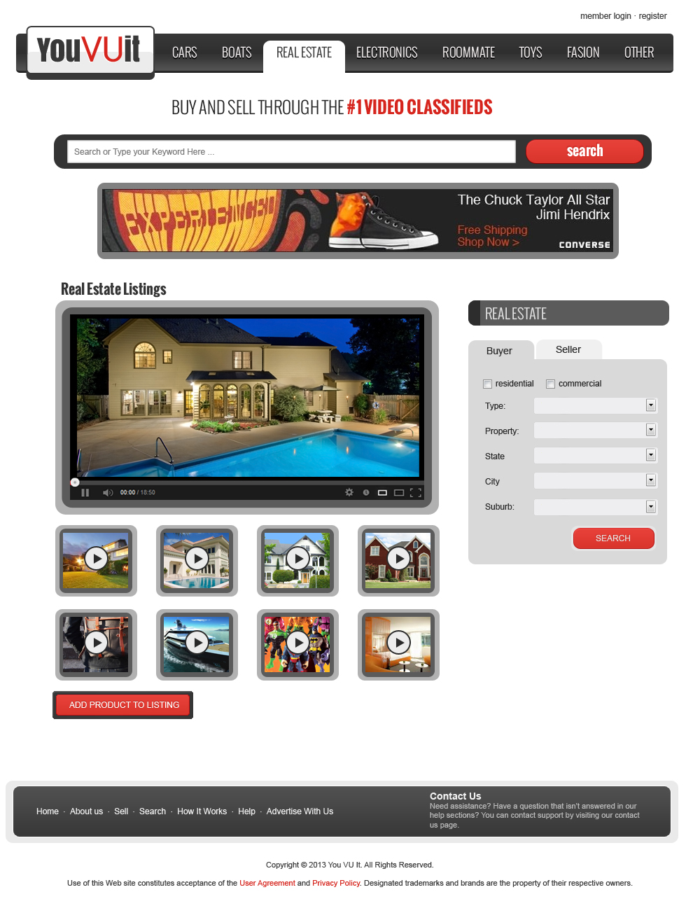 Web Design par jeckx2 pour You Vu It.com Pty Ltd | Design #1984103