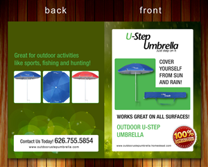 Brochure Design by Sbss for Ustepumbrellas Inc | Design: #1903006
