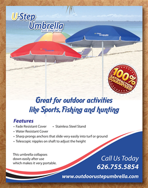 Brochure Design by Sbss for Ustepumbrellas Inc | Design: #1905779