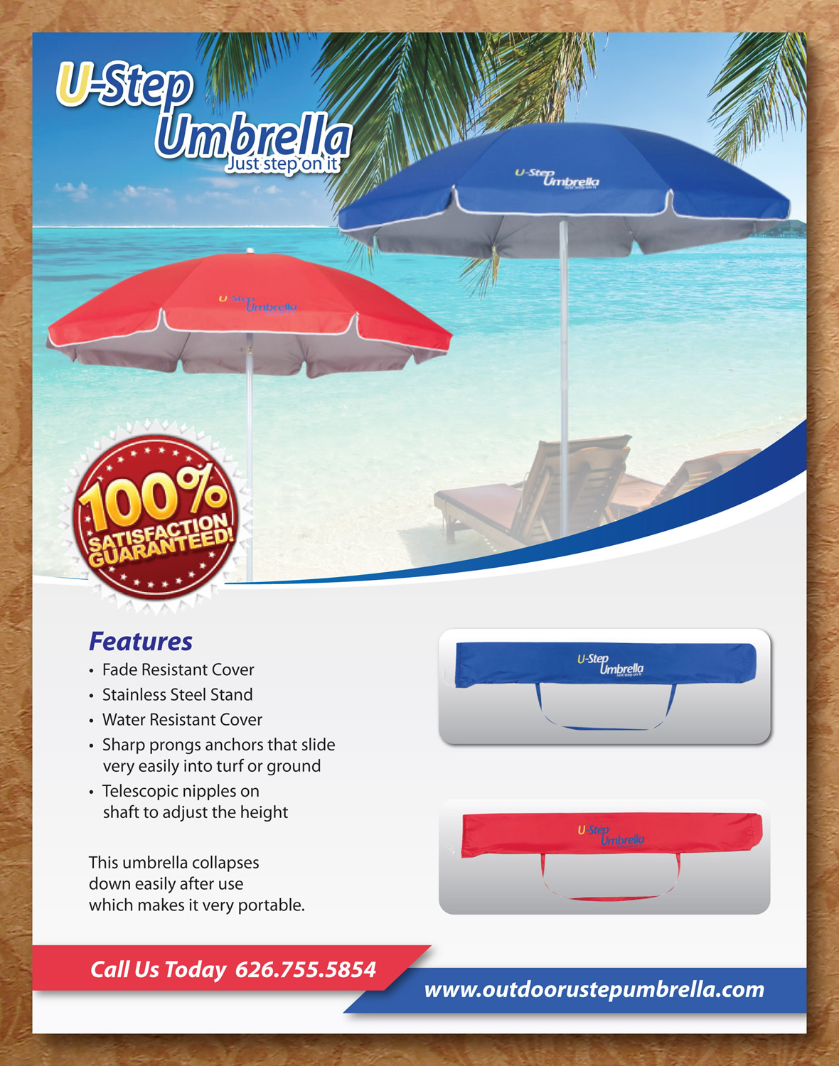 Brochure Design by Sbss for Ustepumbrellas Inc | Design #1905819