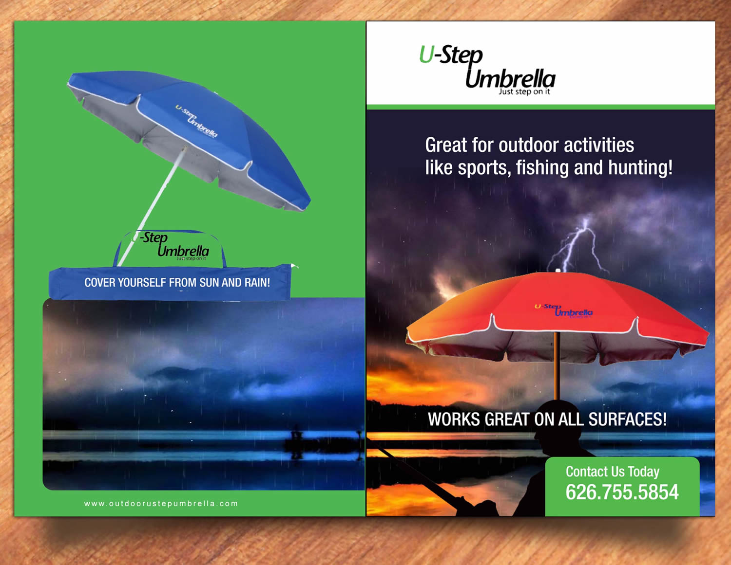 Brochure Design by Sbss for Ustepumbrellas Inc | Design #1909756
