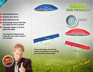 Brochure Design by chawije for Ustepumbrellas Inc | Design: #1936059