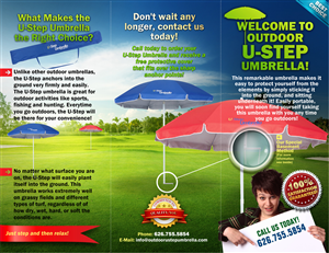 Brochure Design by chawije for Ustepumbrellas Inc | Design: #1941608