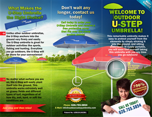 Brochure Design by chawije for Ustepumbrellas Inc | Design: #1945255