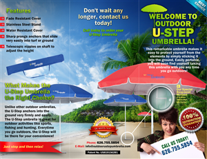 Brochure Design by chawije for Ustepumbrellas Inc | Design: #1947688