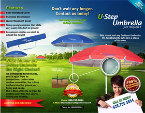 Brochure Design by chawije for Ustepumbrellas Inc | Design: #2004254