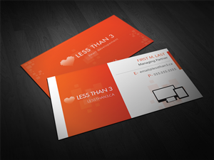 Business Card Design by Neue for Heart Development | Design: #2079956