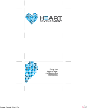Visitenkarten-Design von Elizabeth Barrera für Heart Development | Design #1895712
