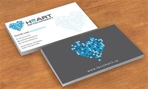 Business Card Design by Sbss for Heart Development | Design: #1905058