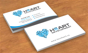 Business Card Design by Sbss for Heart Development | Design: #1905059